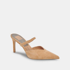 Dolce Vita SHOES | KANIKA WIDE HEELS TAN SUEDE
 – Dolce Vita