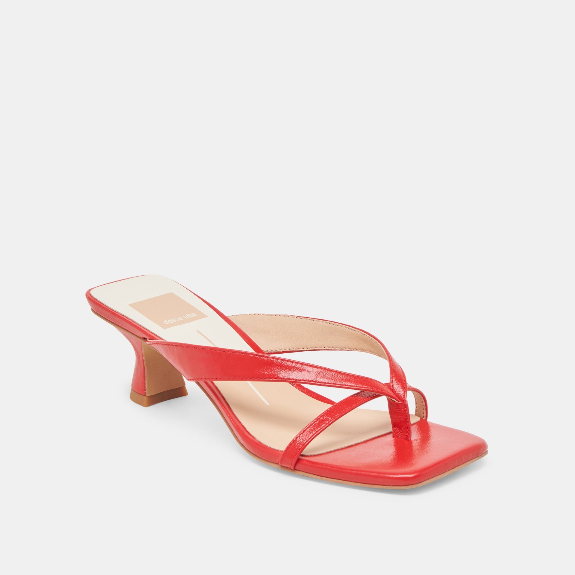 Dolce Vita SHOES | BREVEL WIDE HEELS CHILI LEATHER
 – Dolce Vita