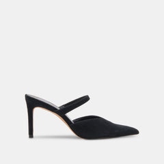 Dolce Vita SHOES | KANIKA WIDE HEELS ONYX SUEDE
 – Dolce Vita