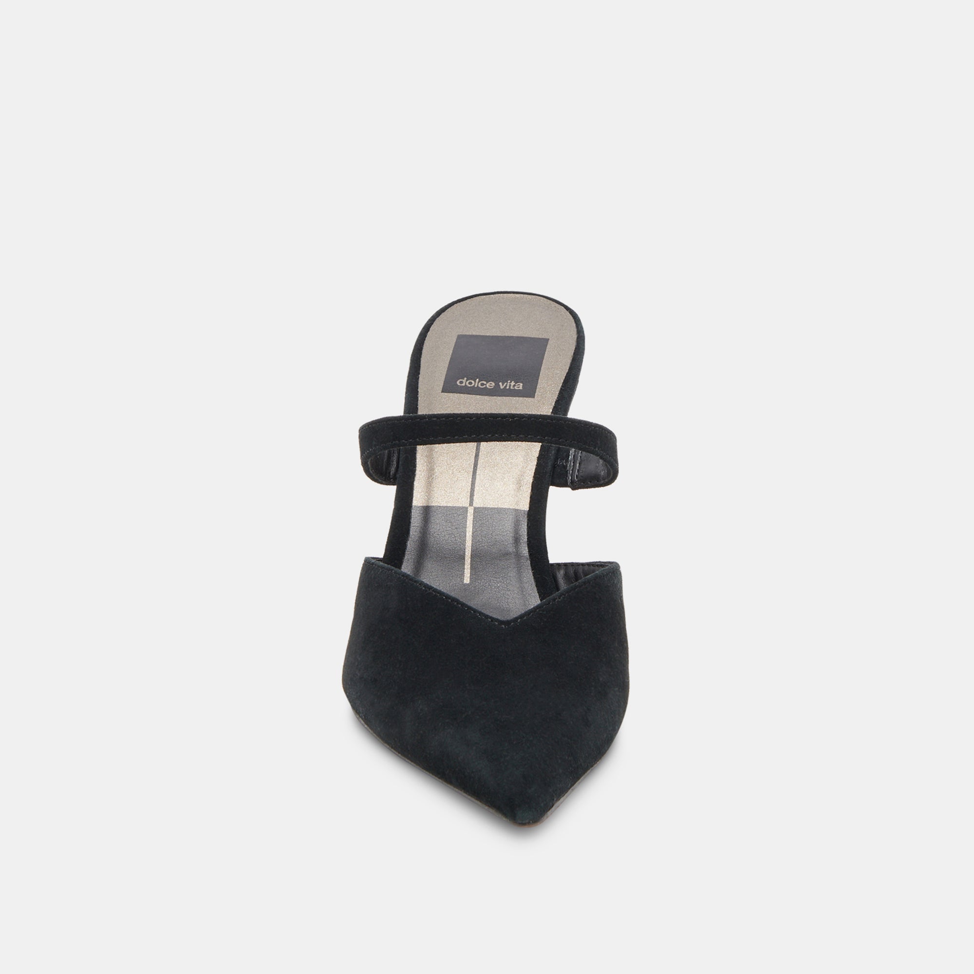 Dolce Vita SHOES | KANIKA WIDE HEELS ONYX SUEDE
 – Dolce Vita