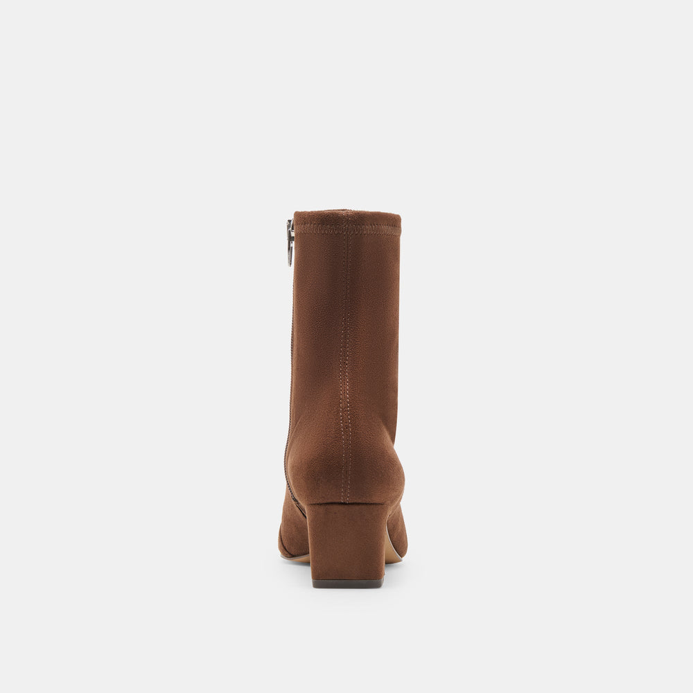 Dolce Vita SHOES | Anika Wide Dk Brown Stella Suede Boots