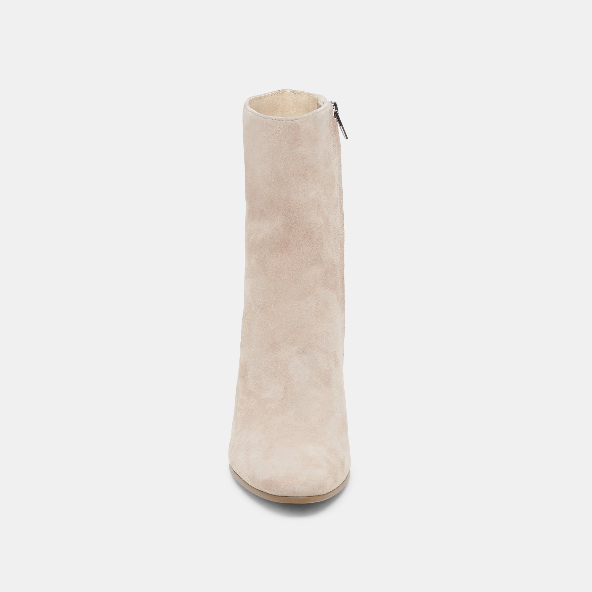 Dolce Vita SHOES | Suzy Wide Taupe Suede Booties