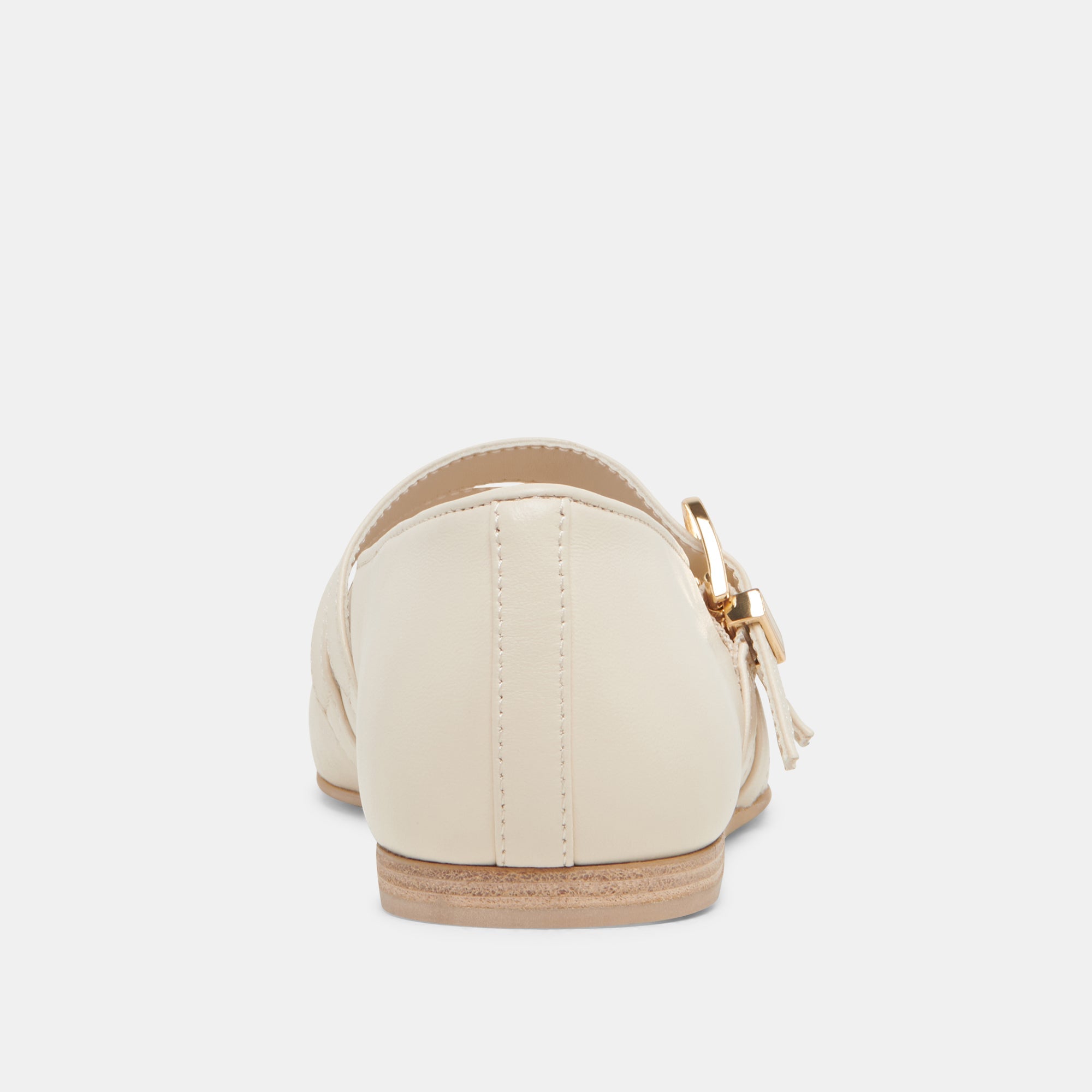 Dolce Vita SHOES | BAYLEE WIDE BALLET FLATS IVORY LEATHER
 – Dolce Vita