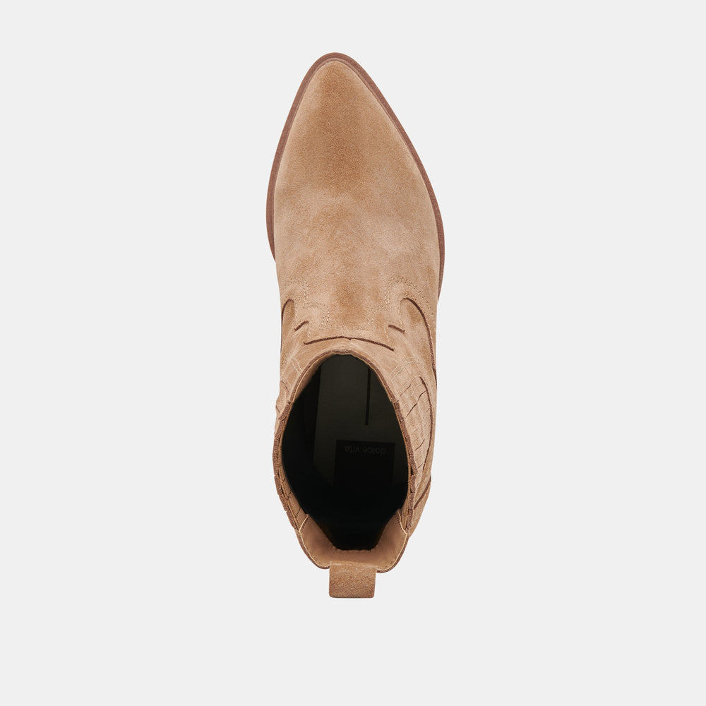 Dolce Vita SHOES | BRYLEE H2O WIDE BOOTIES MUSHROOM SUEDE
 – Dolce Vita