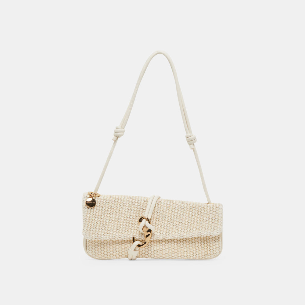 Dolce Vita HANDBAGS | Alice Natural Raffia Shoulder Bag