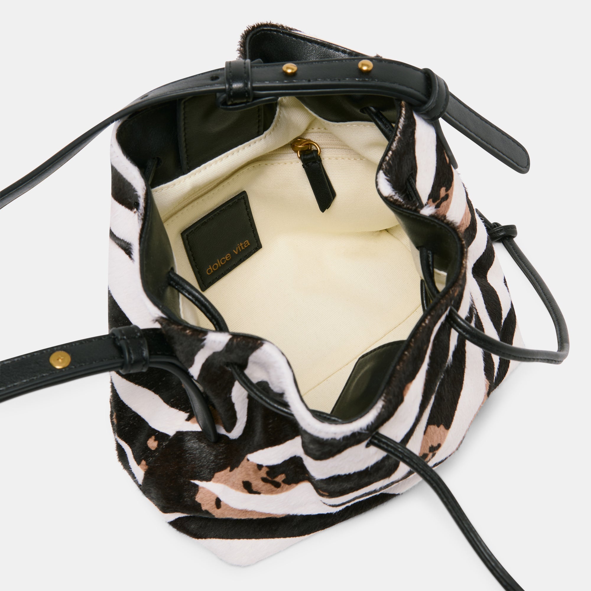 Dolce Vita HANDBAGS | Randi Zebra Calf Hair Crossbody