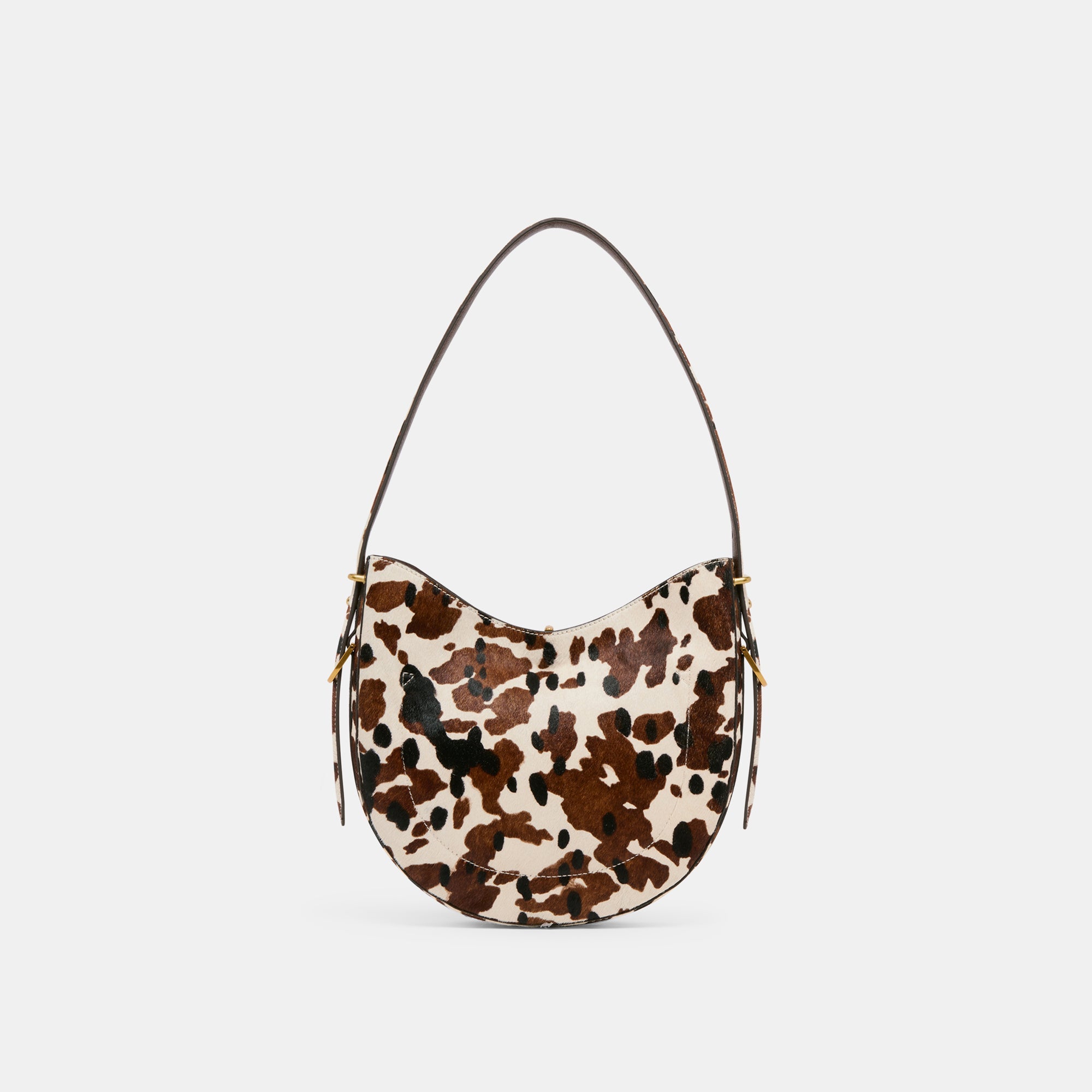 Dolce Vita HANDBAGS | Bree Cocoa Calf Hair Shoulder Bag