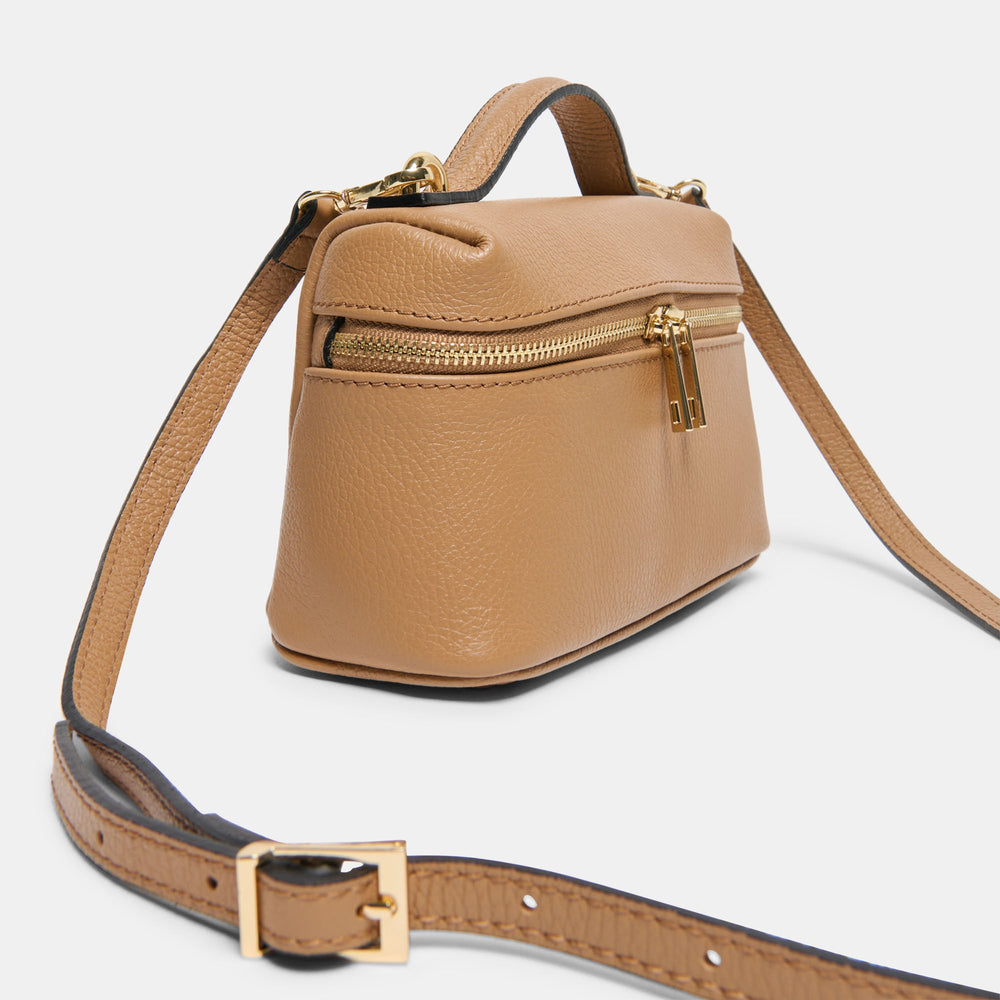 Dolce Vita HANDBAGS | Leony Tan Leather Crossbody