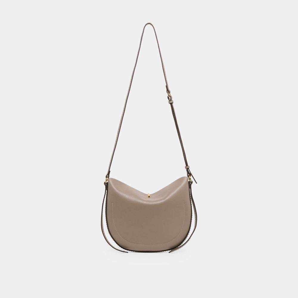 Dolce Vita HANDBAGS | Burano Grey Leather Crossbody