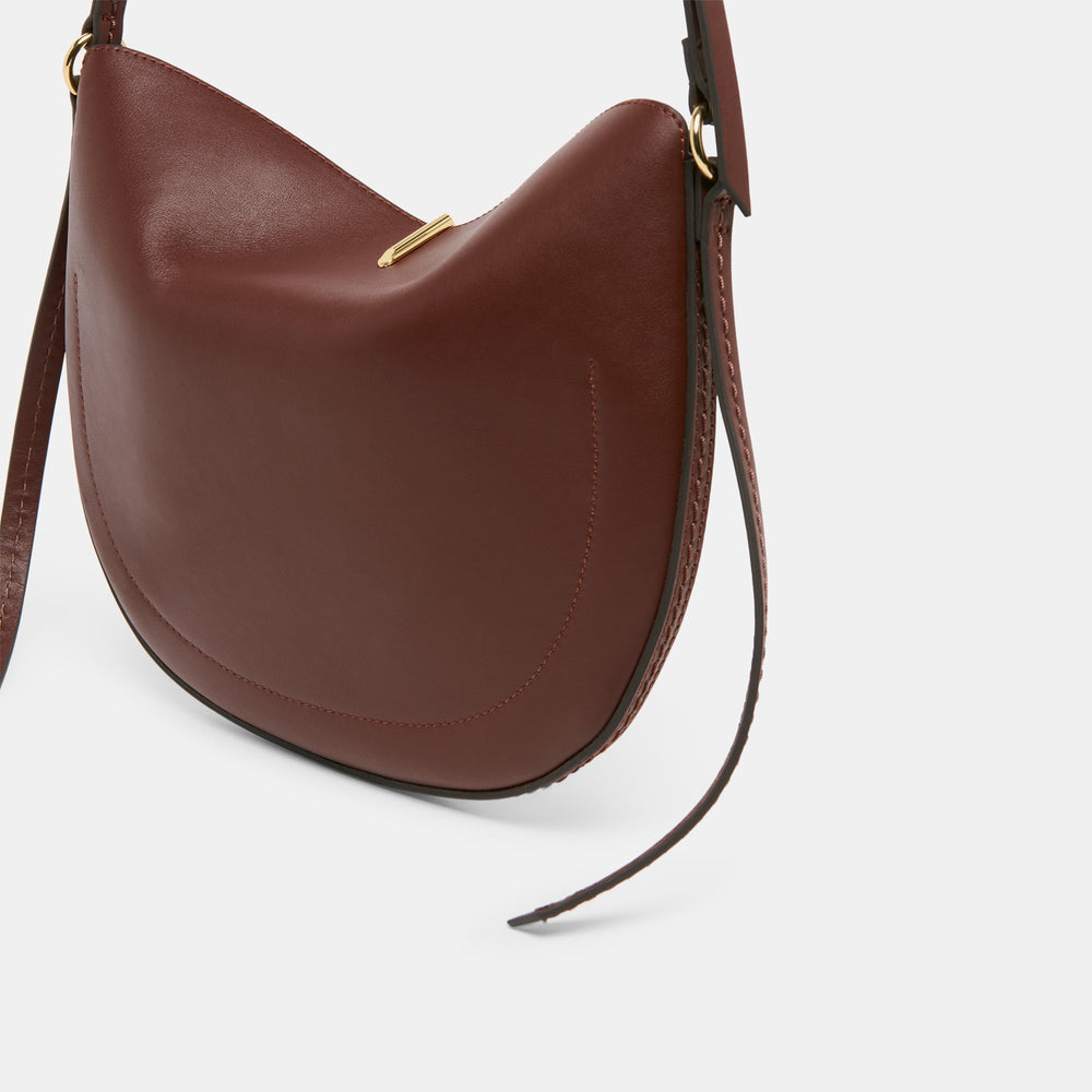 Dolce Vita HANDBAGS | Burano Brown Leather Crossbody