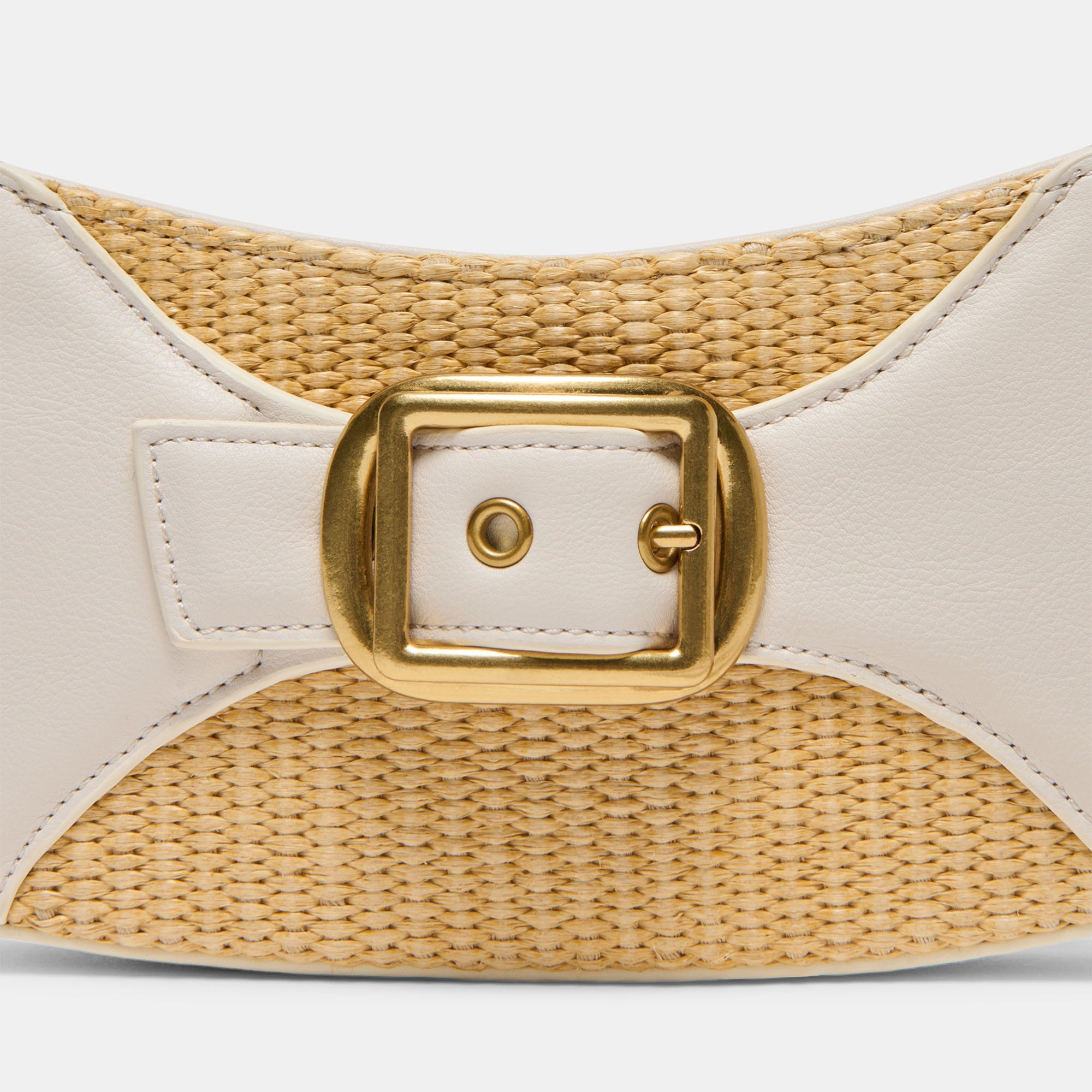 Dolce Vita HANDBAGS | Nuala Raffia White Stella Handbag