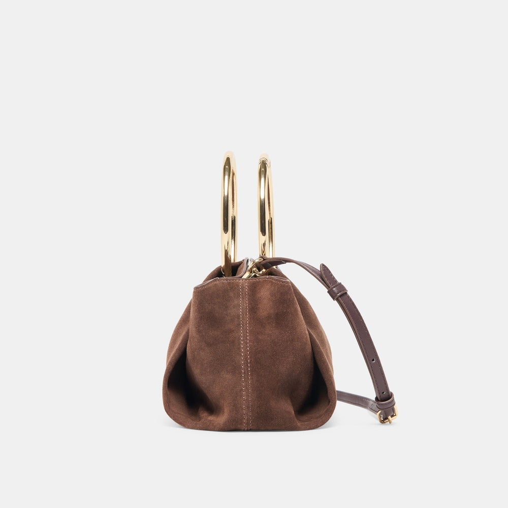 Dolce Vita HANDBAGS | Channing Espresso Suede Handbag