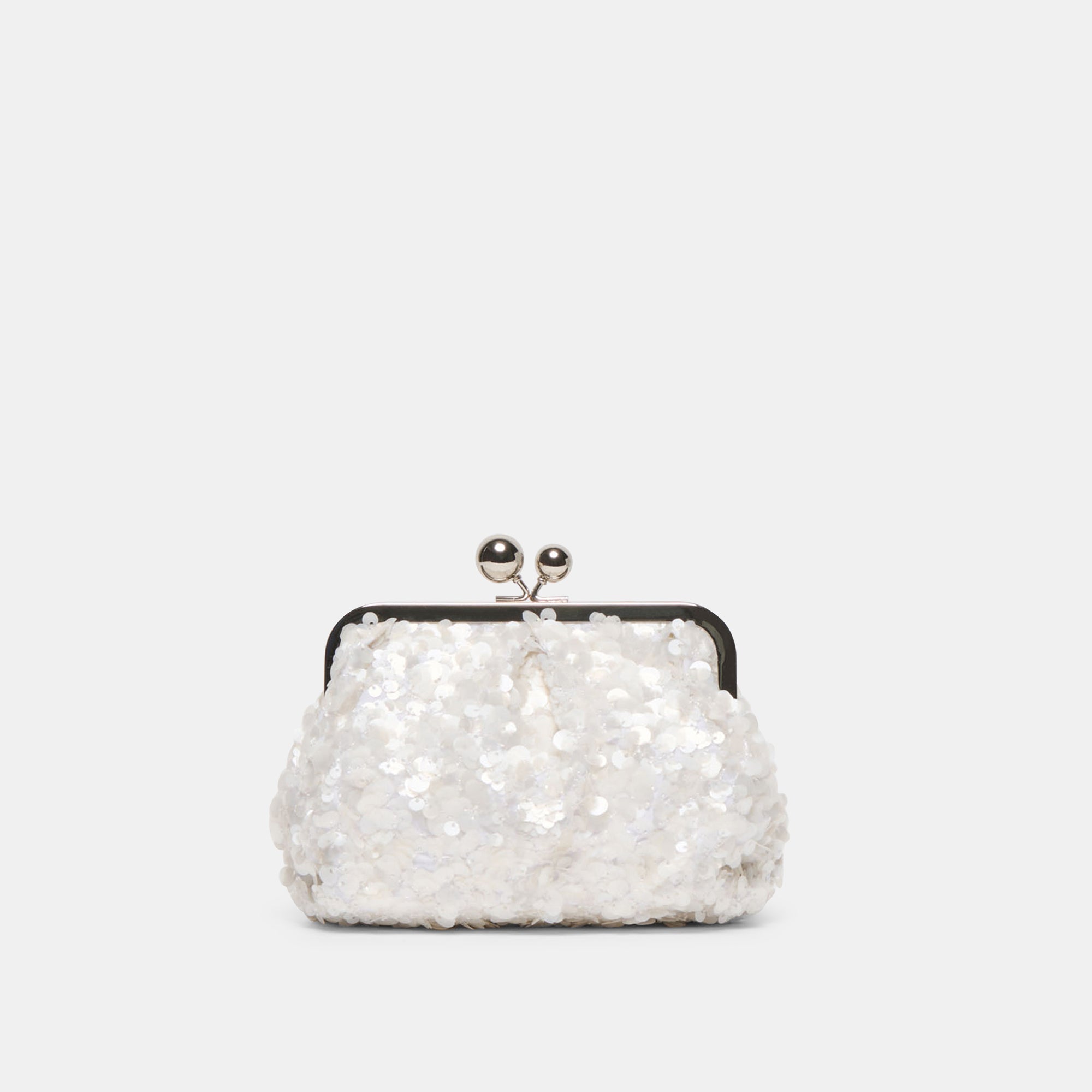 Dolce Vita HANDBAGS | Kendall White Sequin Clutch