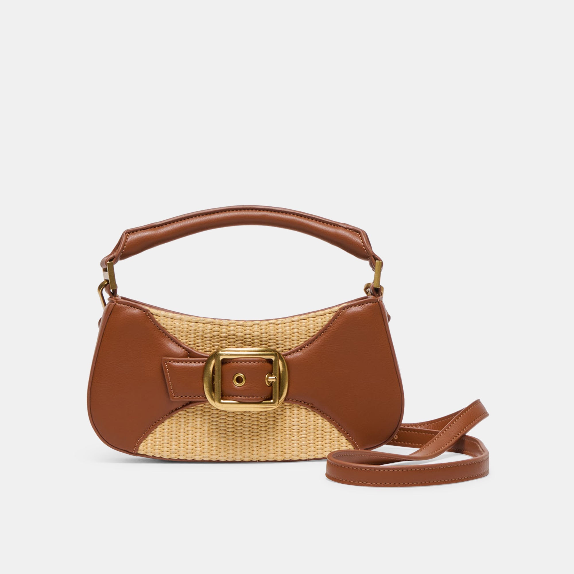Dolce Vita HANDBAGS | Nuala Raffia Saddle Stella Handbag