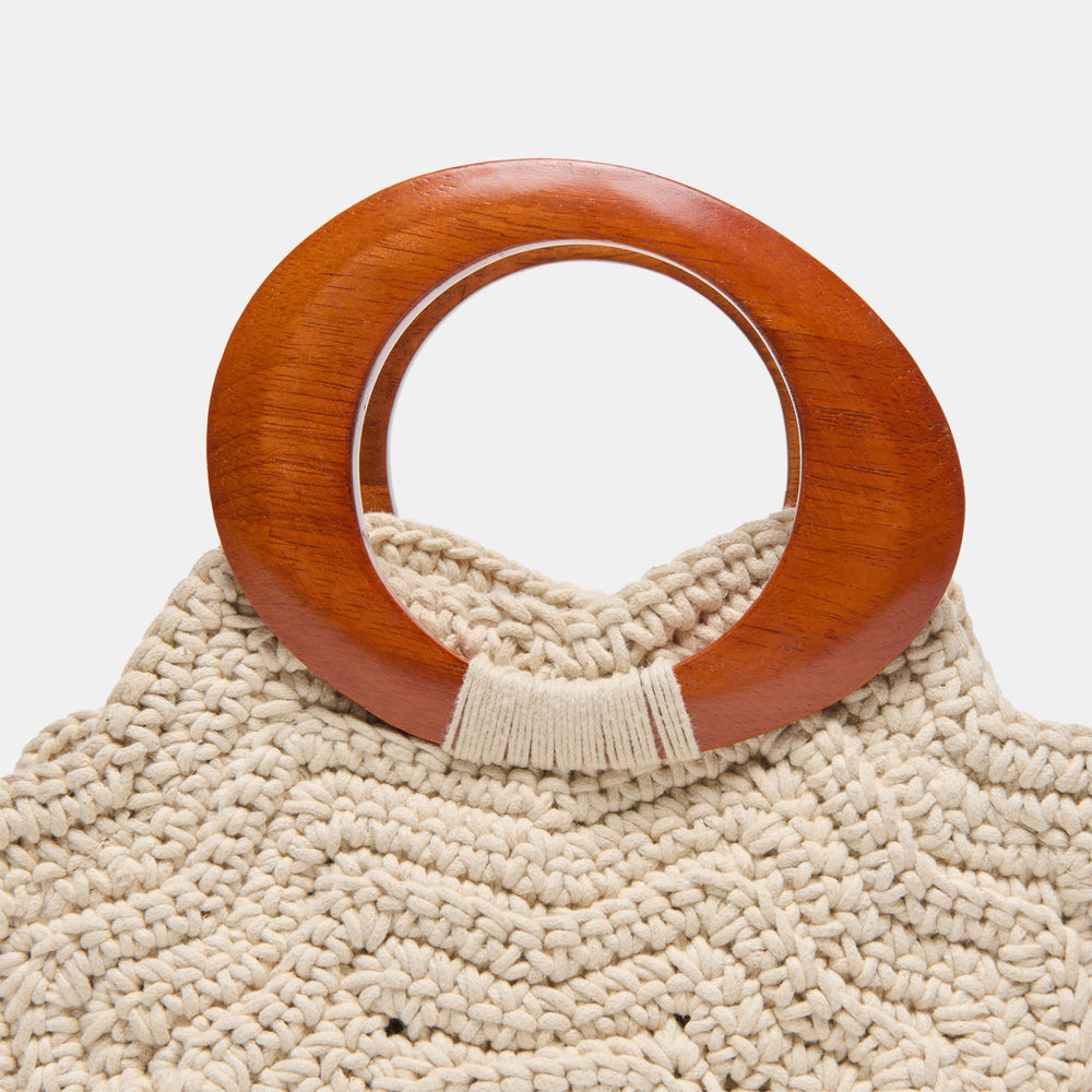 Dolce Vita HANDBAGS | MAREN HANDBAG IVORY CROCHET
 – Dolce Vita