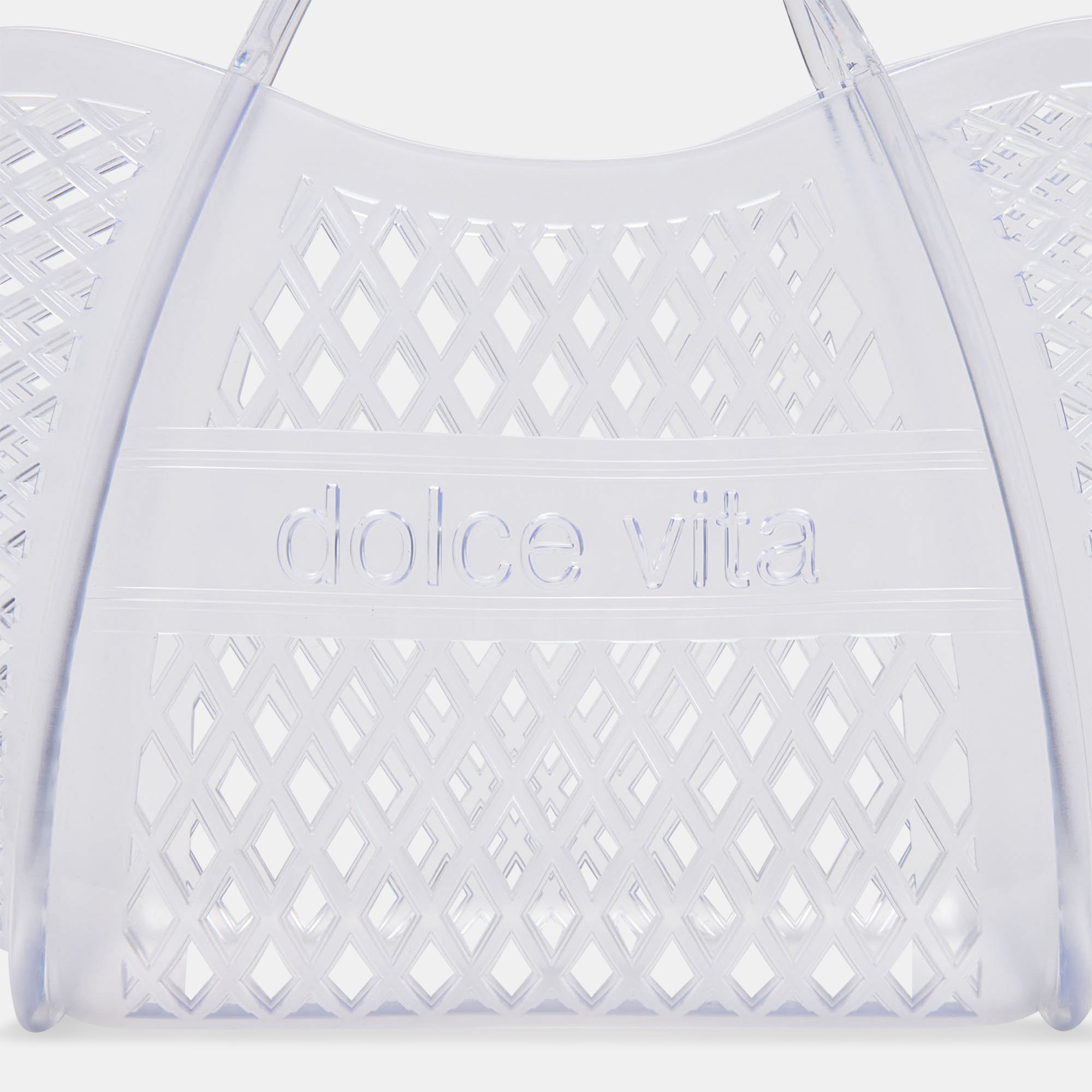 Dolce Vita HANDBAGS | Toast Clear Stella Handbag