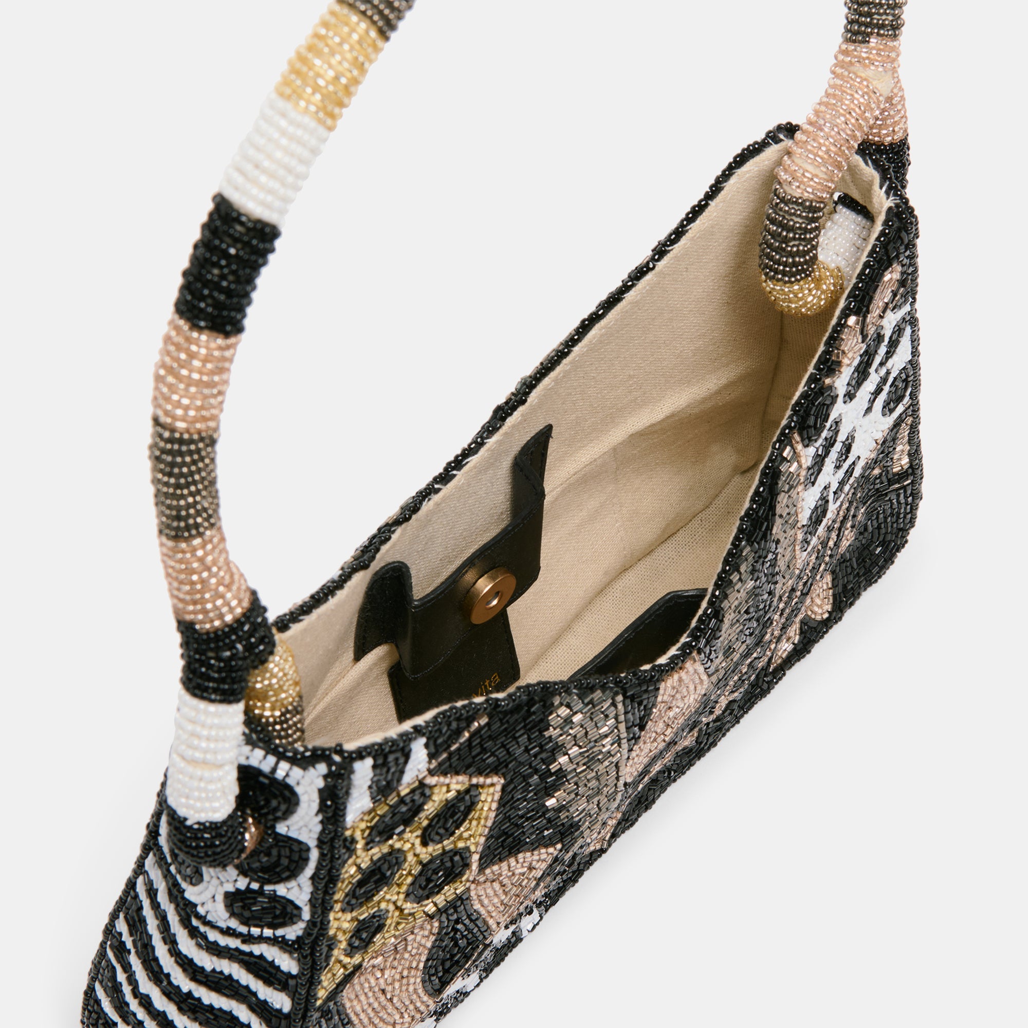 Dolce Vita HANDBAGS | Amelia Dark Multi Beaded Shoulder Bag