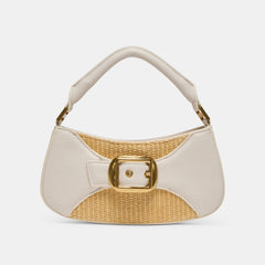 Dolce Vita HANDBAGS | Nuala Raffia White Stella Handbag