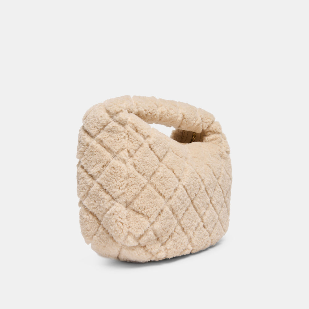 Dolce Vita HANDBAGS | Frankie Natural Plush Handbag