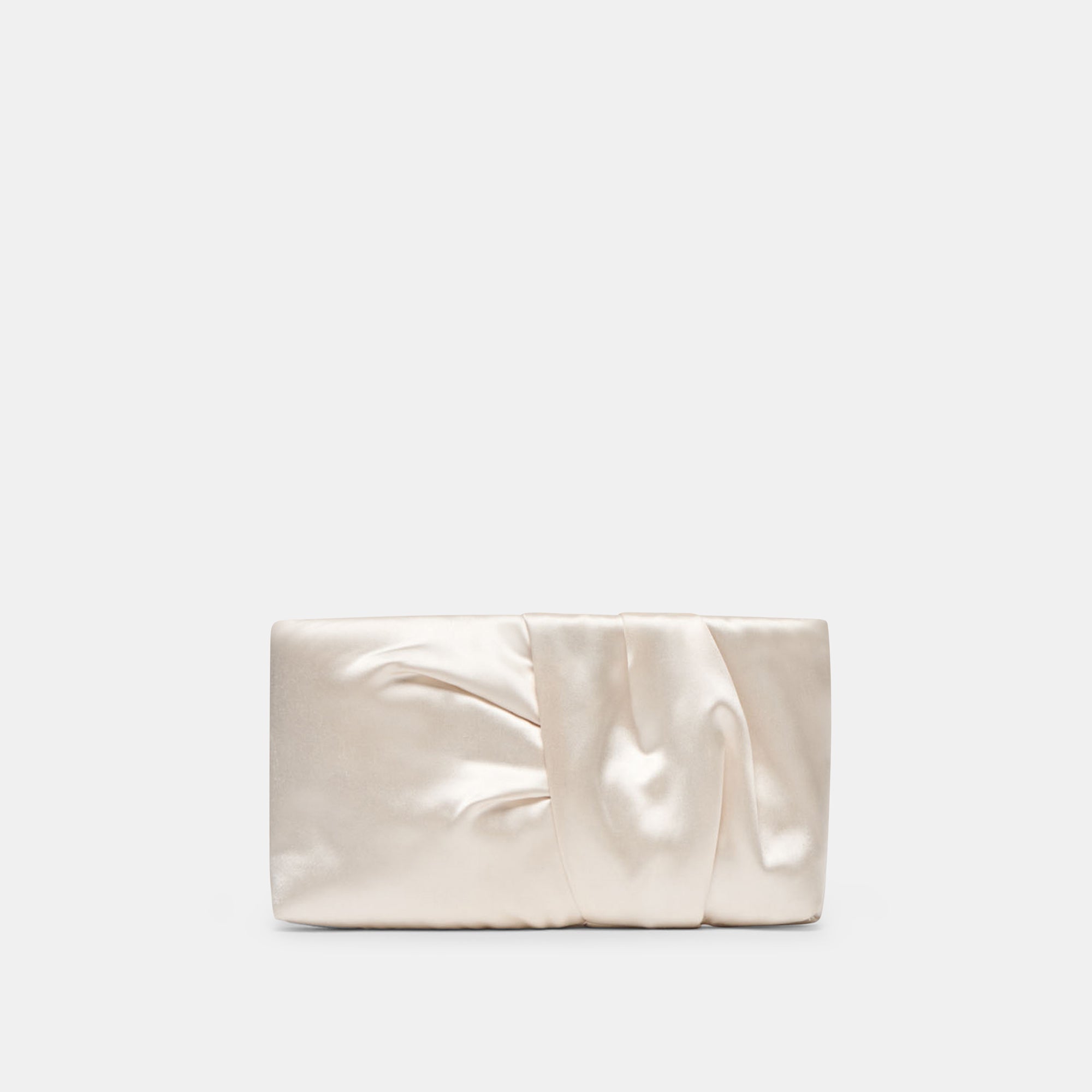Dolce Vita HANDBAGS | Rozey White Satin Clutch