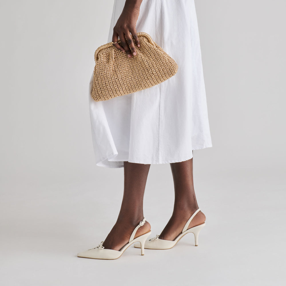 Dolce Vita HANDBAGS | Ione Gold Crochet Clutch