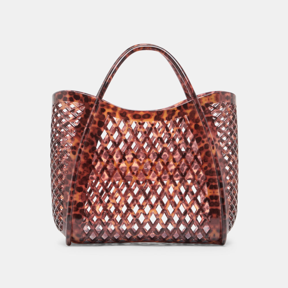 Dolce Vita HANDBAGS | TOAST Tortoise Stella Jelly Top-Handle Handbag