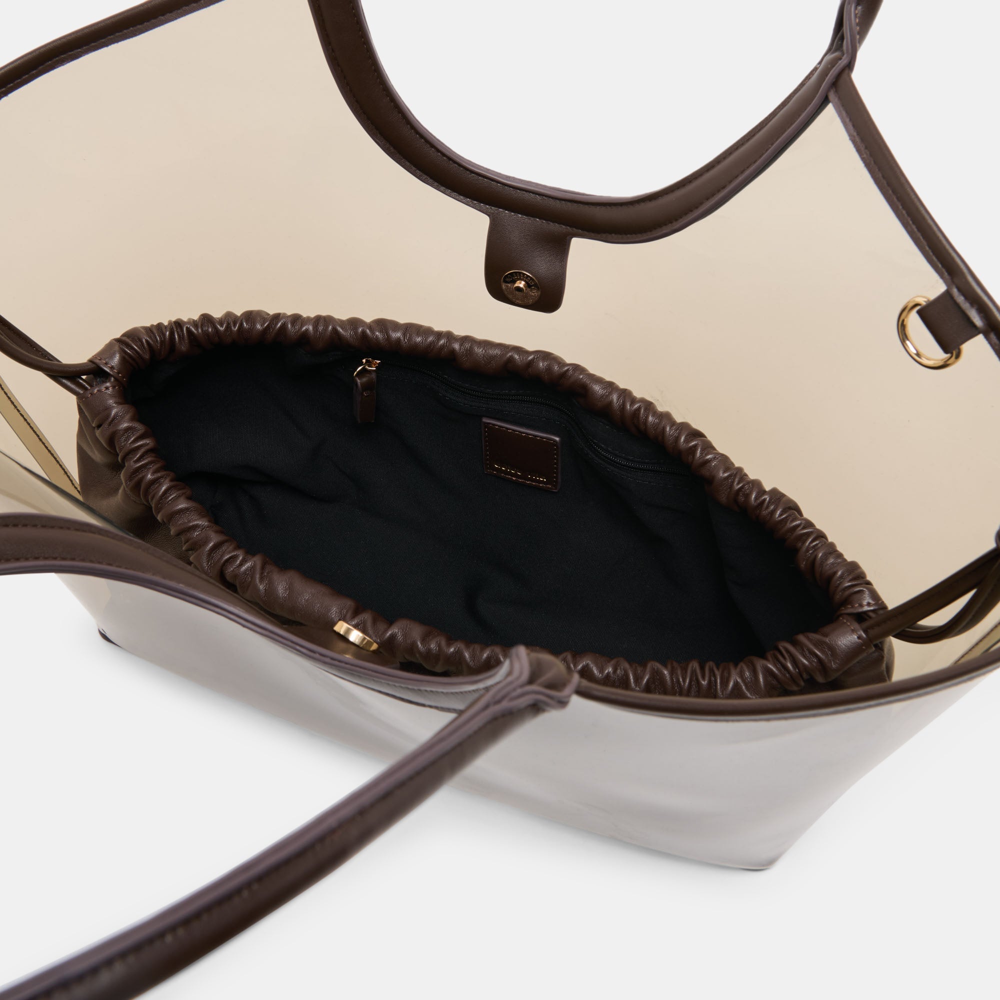 Dolce Vita HANDBAGS | GISELLE Smoke Jelly Tote Shoulder Bag