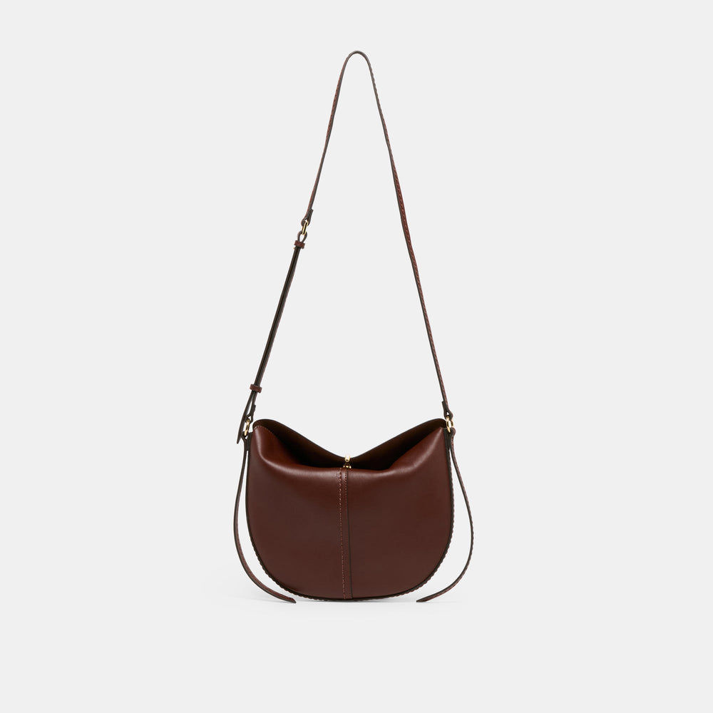 Dolce Vita HANDBAGS | Burano Brown Leather Crossbody