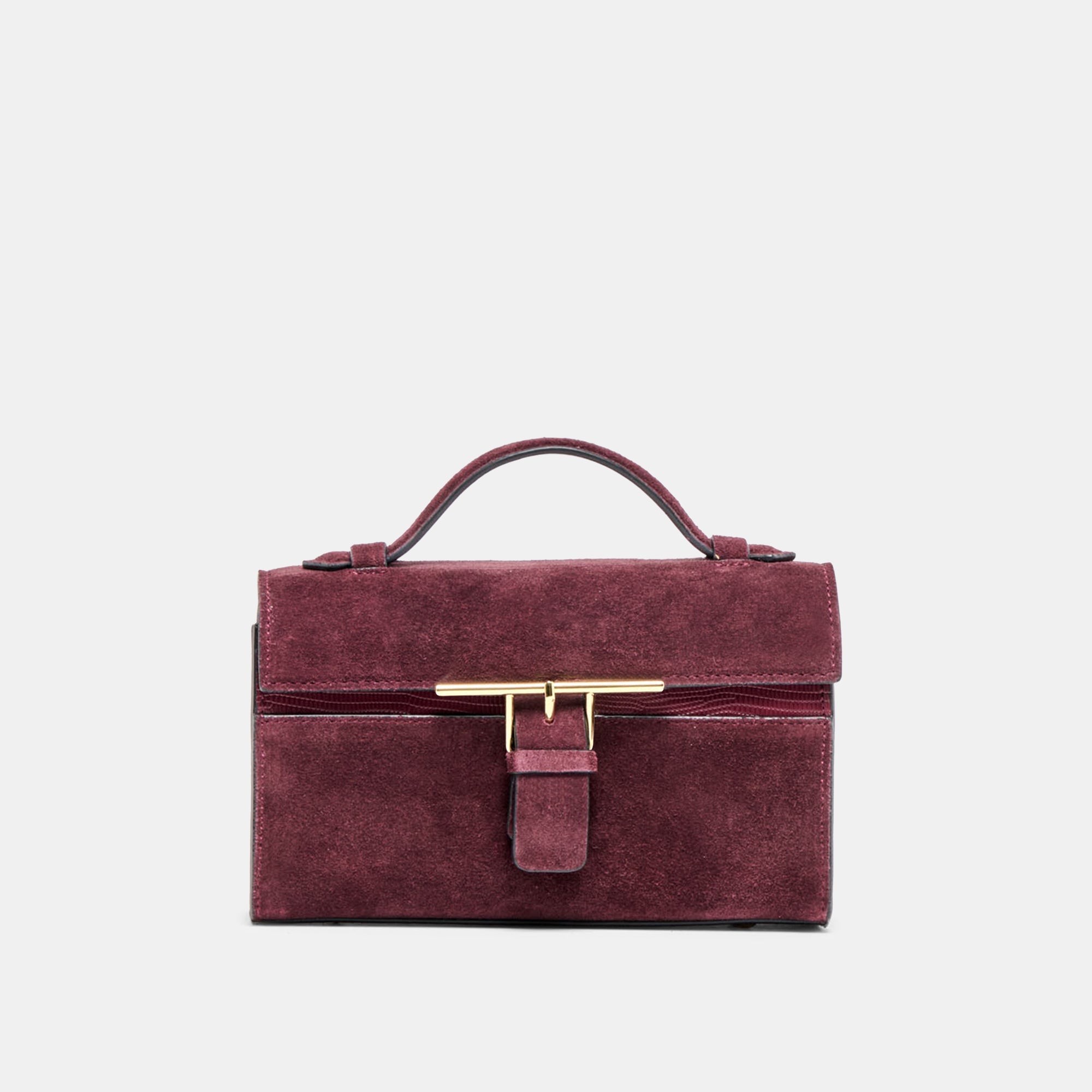 Dolce Vita HANDBAGS | Zannone Burgundy Suede Crossbody