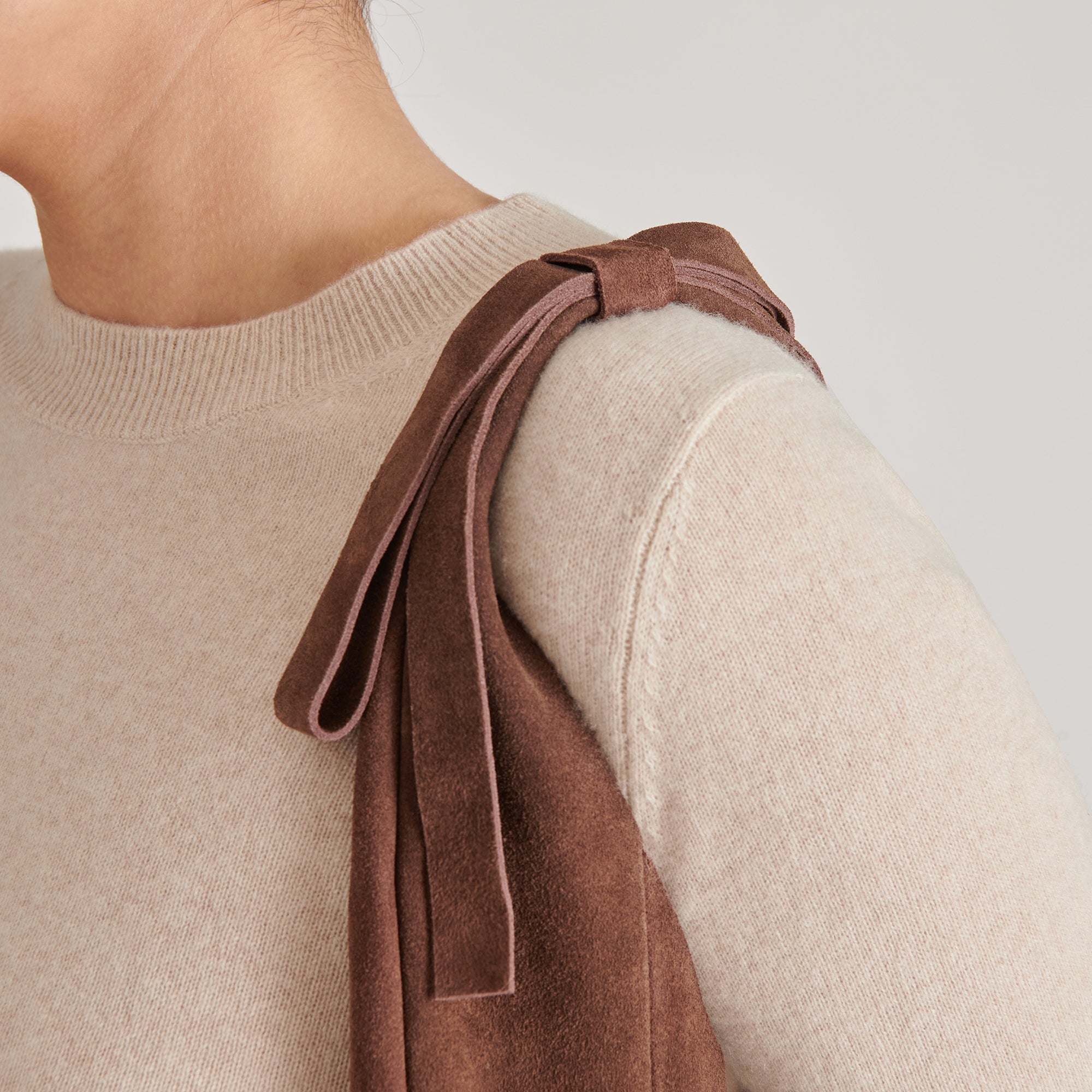 Dolce Vita HANDBAGS | Marie Chocolate Suede Tote