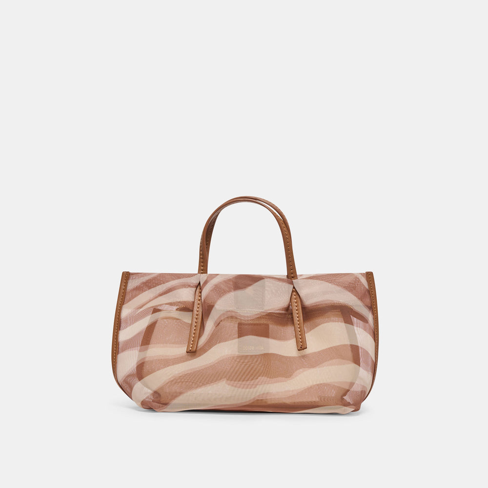 Dolce Vita HANDBAGS | Selene Zebra Mesh Handbag
