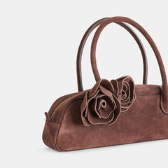 Dolce Vita HANDBAGS | Boracay Chocolate Suede Shoulder Bag