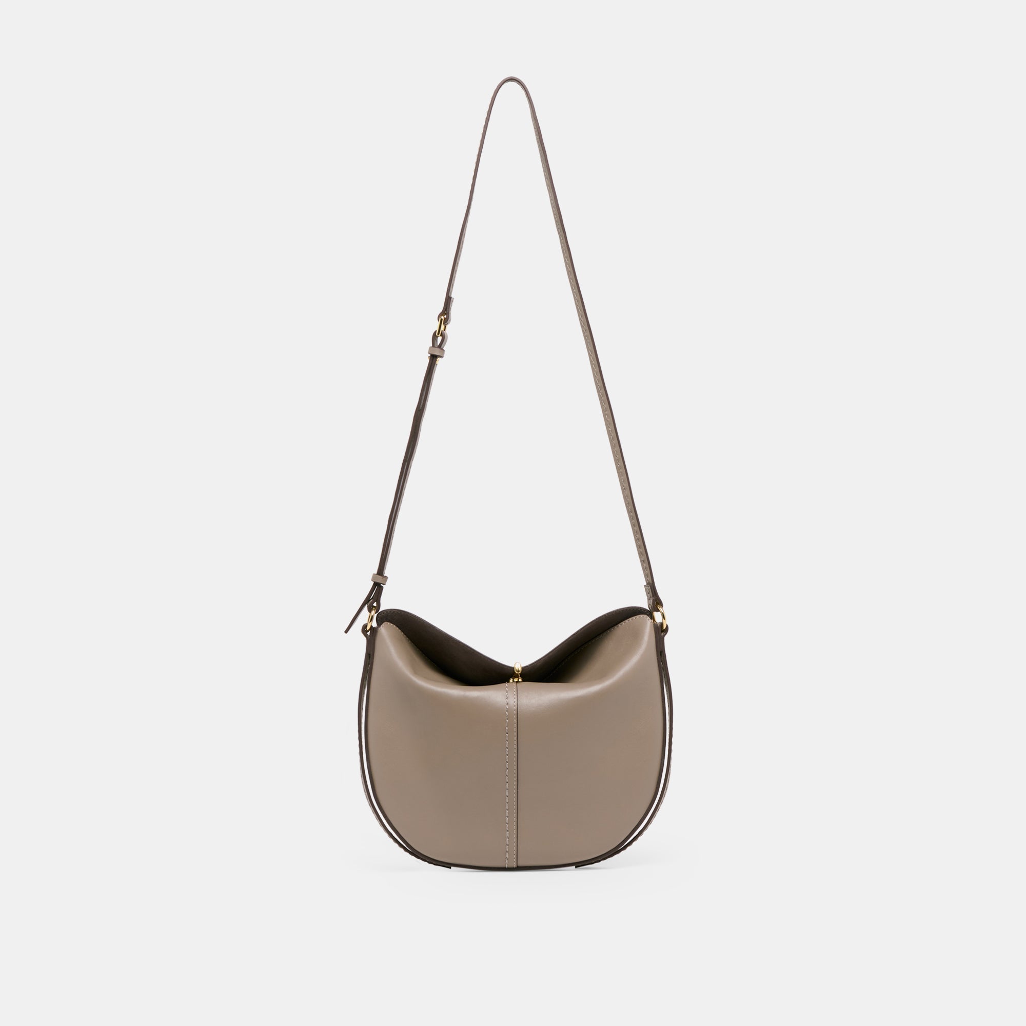 Dolce Vita HANDBAGS | Burano Grey Leather Crossbody