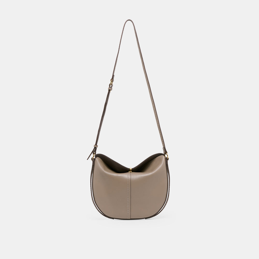 Dolce Vita HANDBAGS | Burano Grey Leather Crossbody
