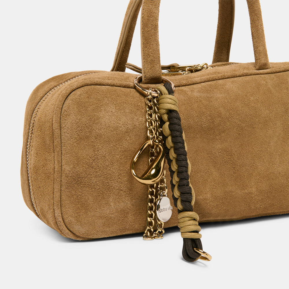 Dolce Vita HANDBAGS | SANTINA HANDBAG TAUPE SUEDE
 – Dolce Vita