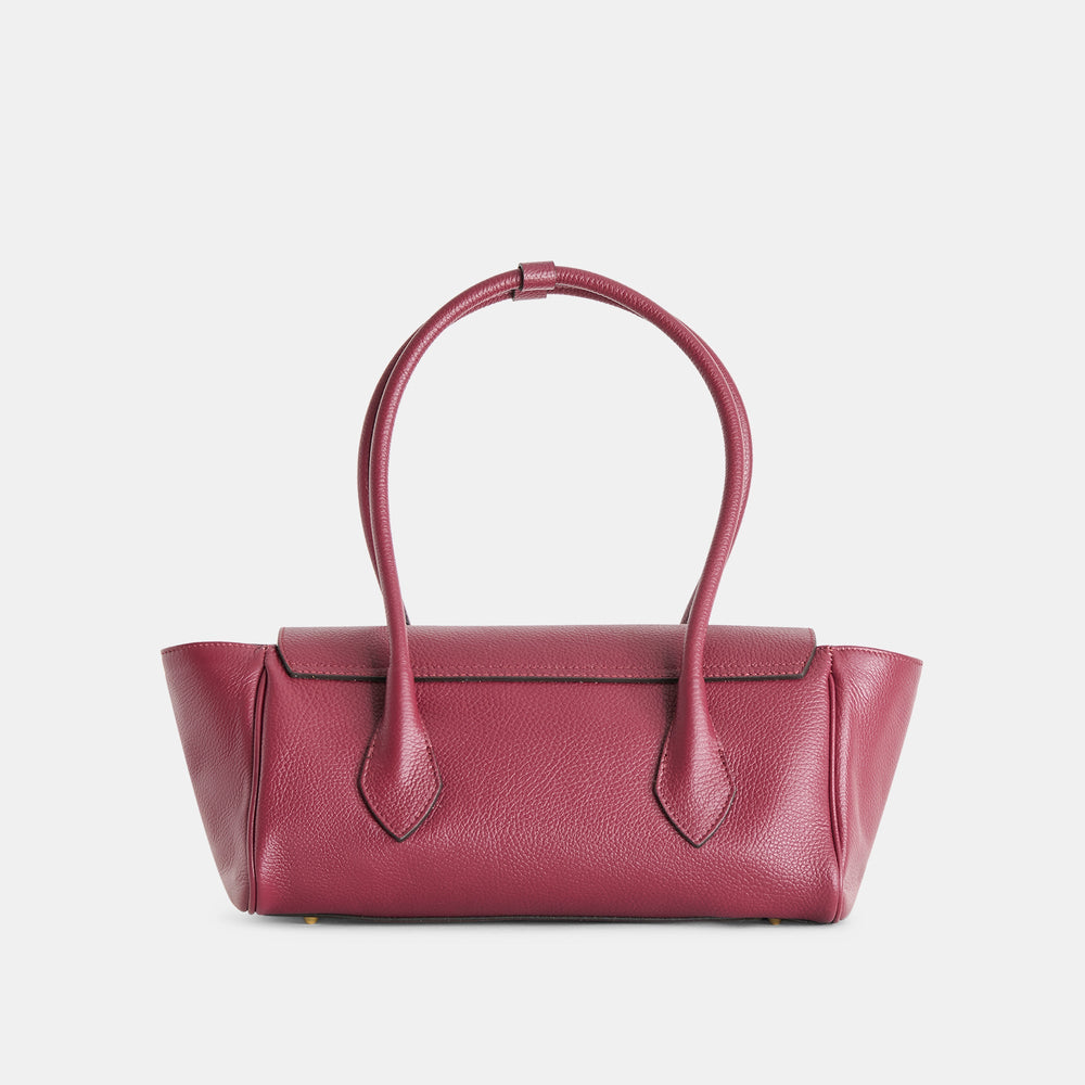 Dolce Vita HANDBAGS | IRENE SHOULDER BAG BORDEAUX LEATHER
 – Dolce Vita