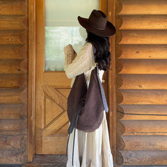 Dolce Vita HANDBAGS | Oakley Chocolate Suede Tote