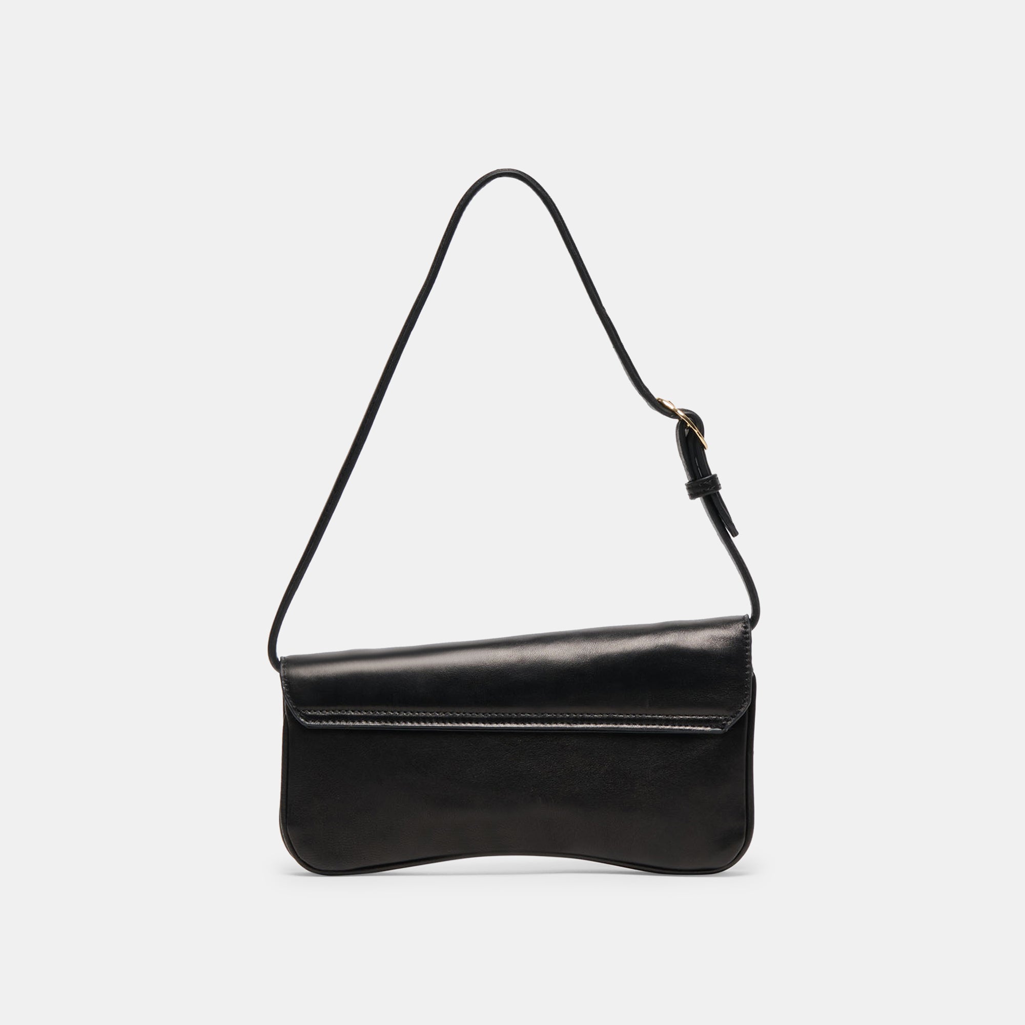 Dolce Vita HANDBAGS | Azura Black Leather Shoulder Bag