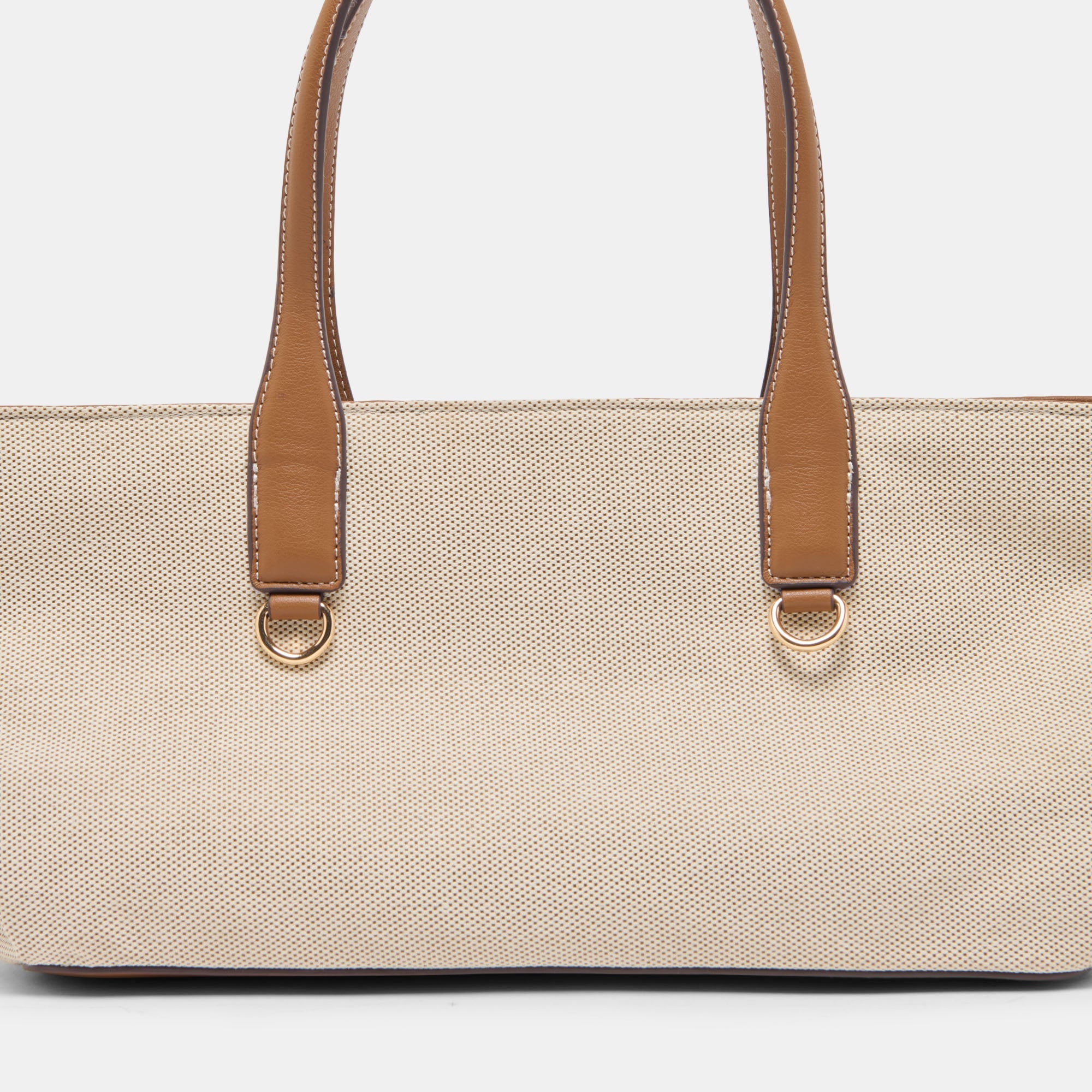 Dolce Vita HANDBAGS | CLARINA Natural Canvas Shoulder Bag