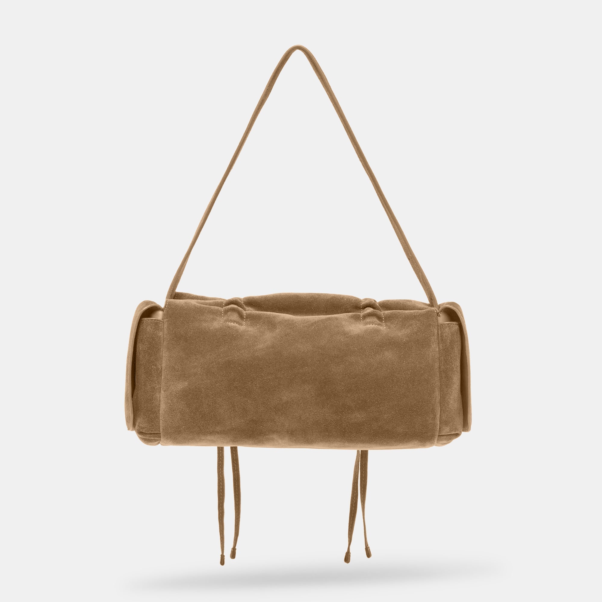 Dolce Vita HANDBAGS | Hudson Olive Suede Shoulder Bag