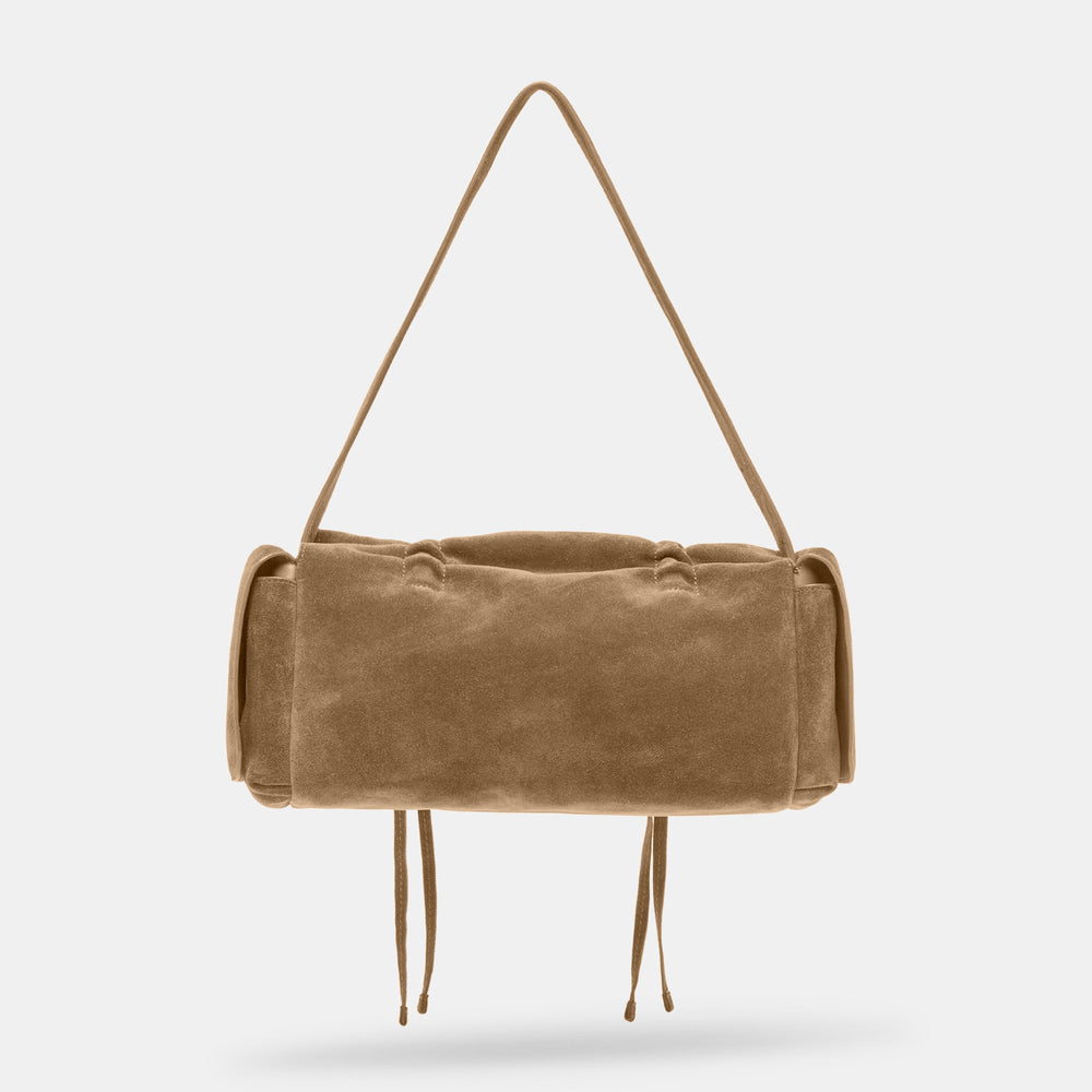 Dolce Vita HANDBAGS | Hudson Olive Suede Shoulder Bag