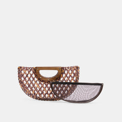 Dolce Vita HANDBAGS | Solandra Tortoise Jelly Clutch