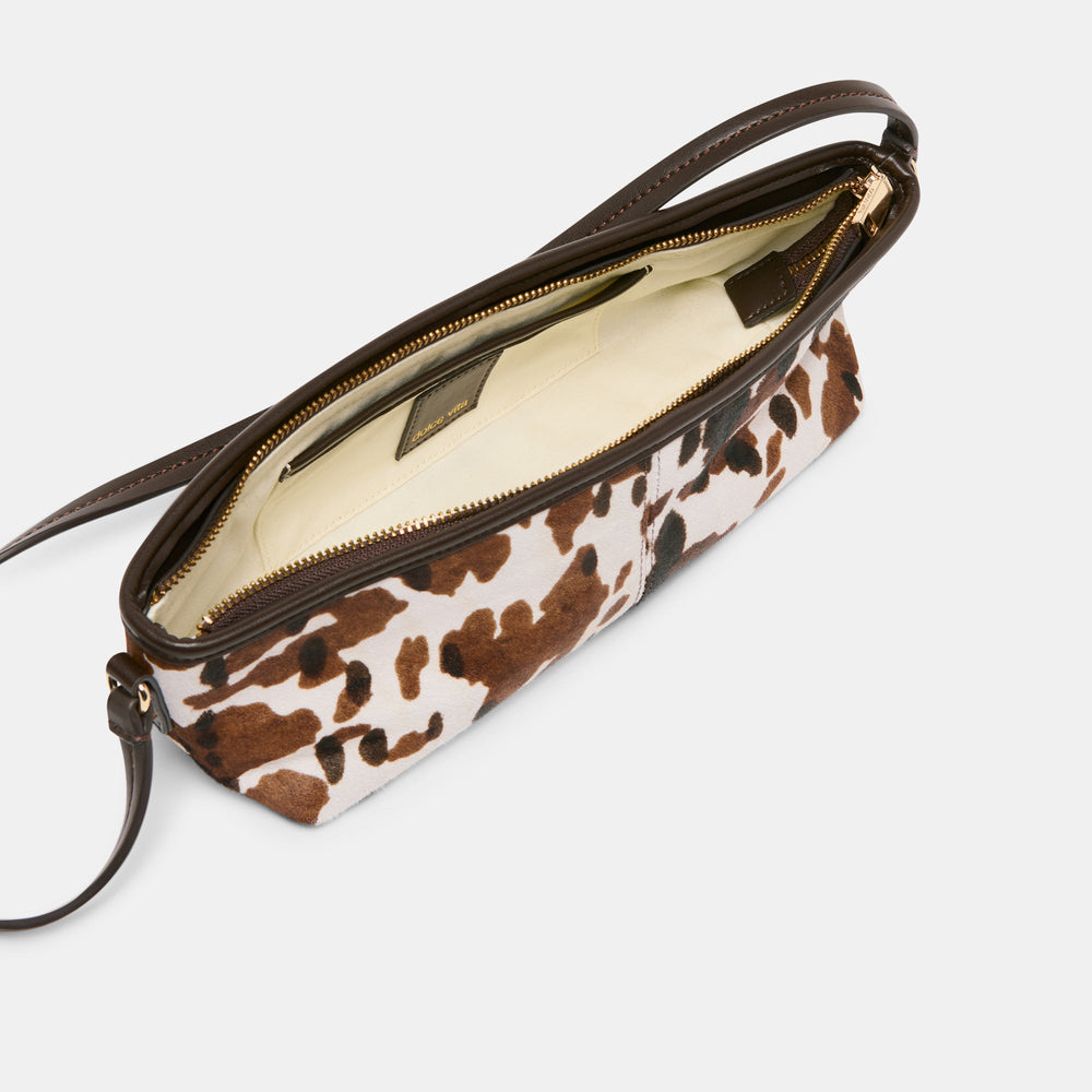 Dolce Vita HANDBAGS | Savaii Cocoa Calf Hair Shoulder Bag