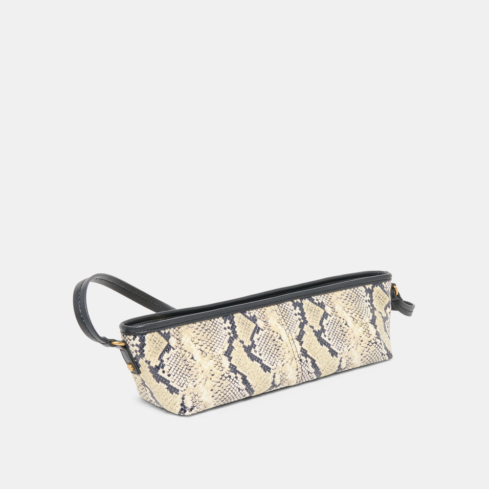 Dolce Vita HANDBAGS | Savaii Black White Snake Stella Shoulder Bag