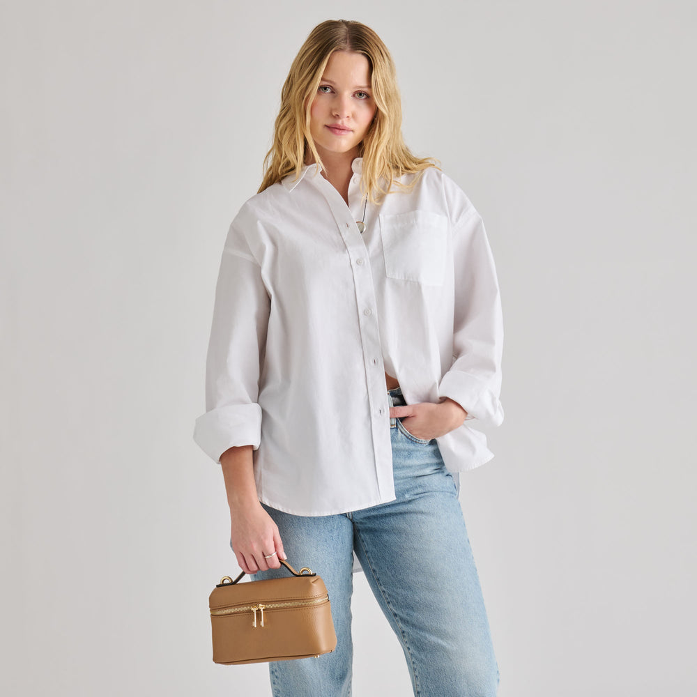 Dolce Vita HANDBAGS | Leony Tan Leather Crossbody