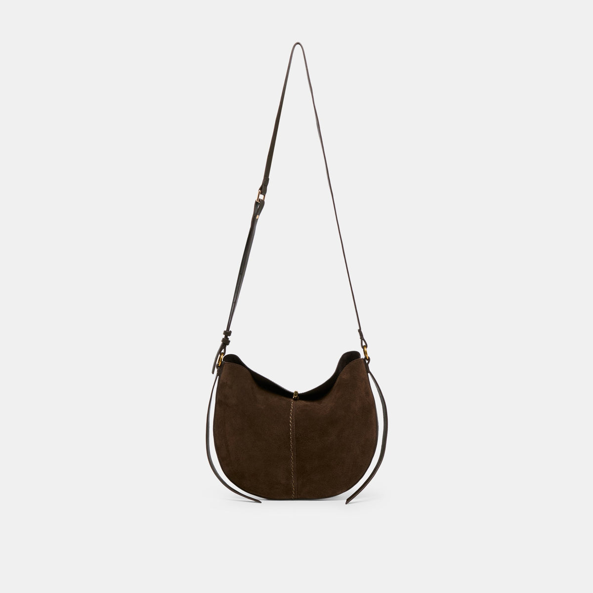 Dolce Vita HANDBAGS | Bennett Espresso Suede Crossbody