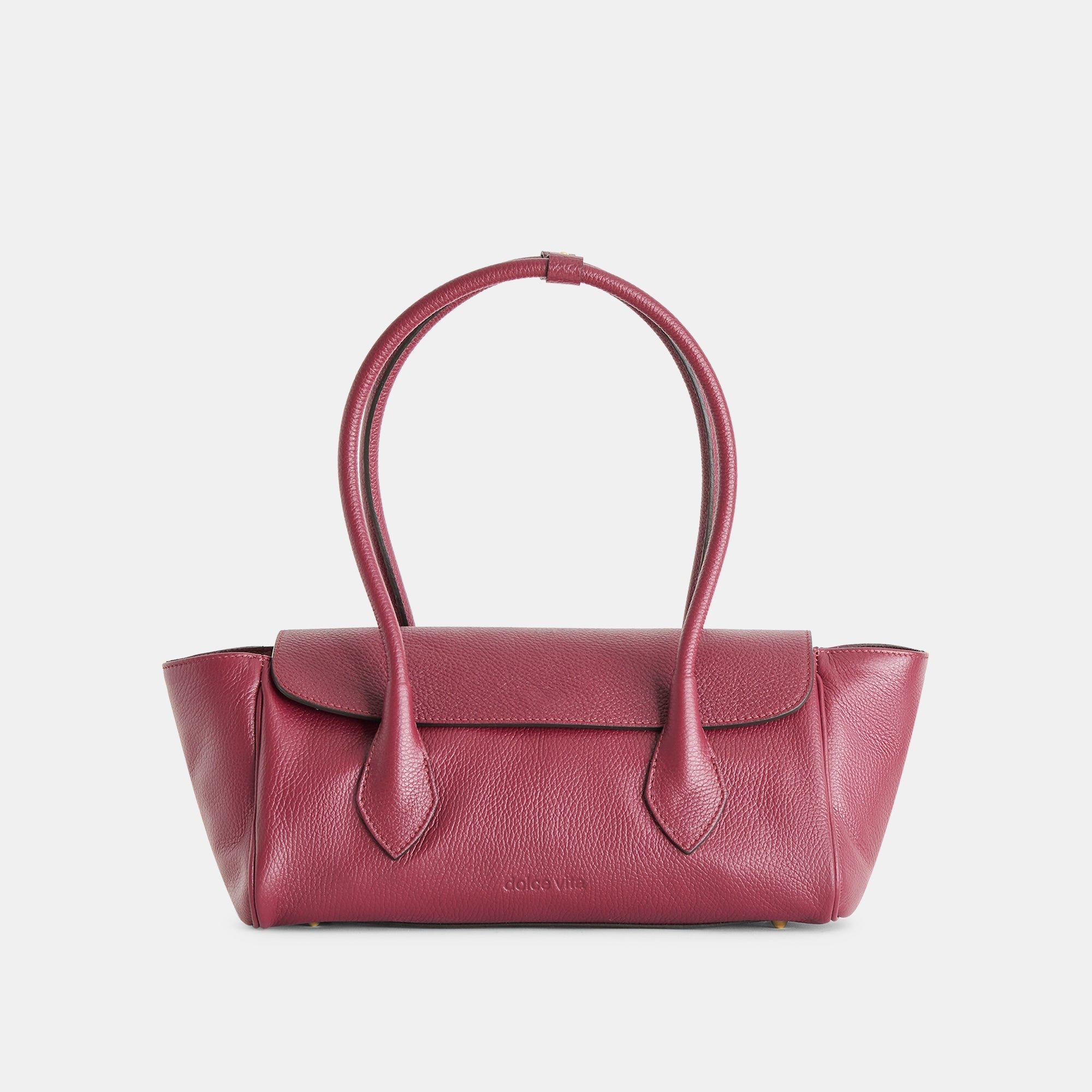 Dolce Vita HANDBAGS | IRENE SHOULDER BAG BORDEAUX LEATHER
 – Dolce Vita