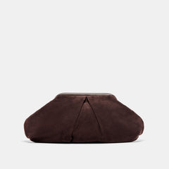 Dolce Vita HANDBAGS | Sahara Espresso Suede Clutch