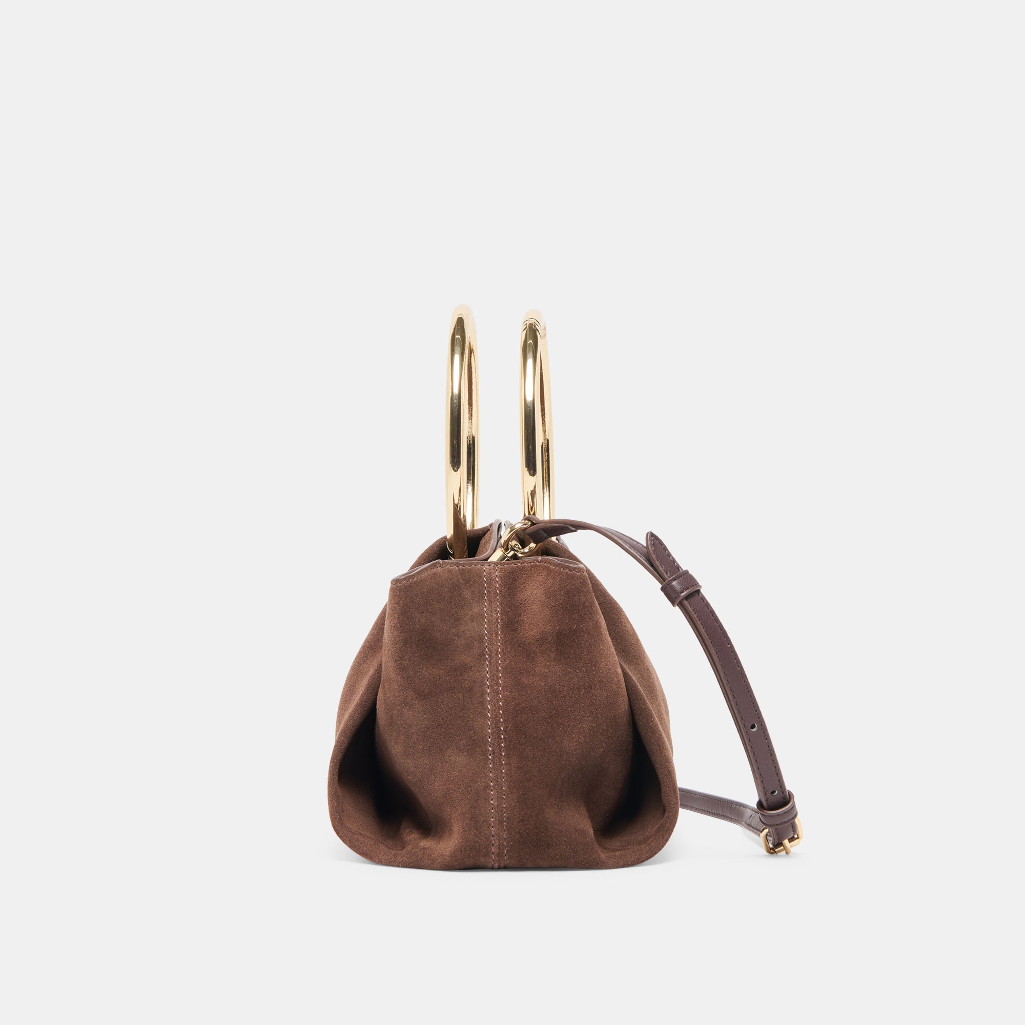 Dolce Vita HANDBAGS | Channing Espresso Suede Handbag