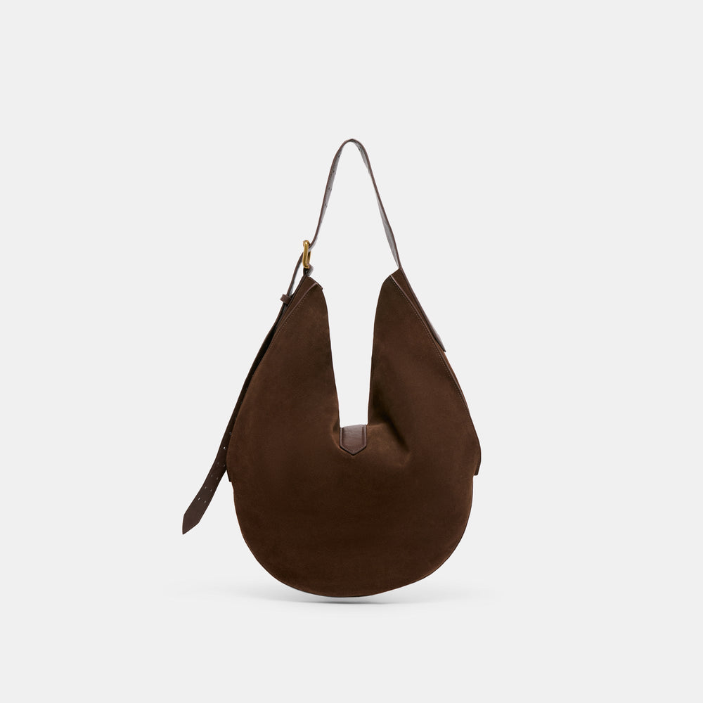 Dolce Vita HANDBAGS | Oakley Chocolate Suede Tote